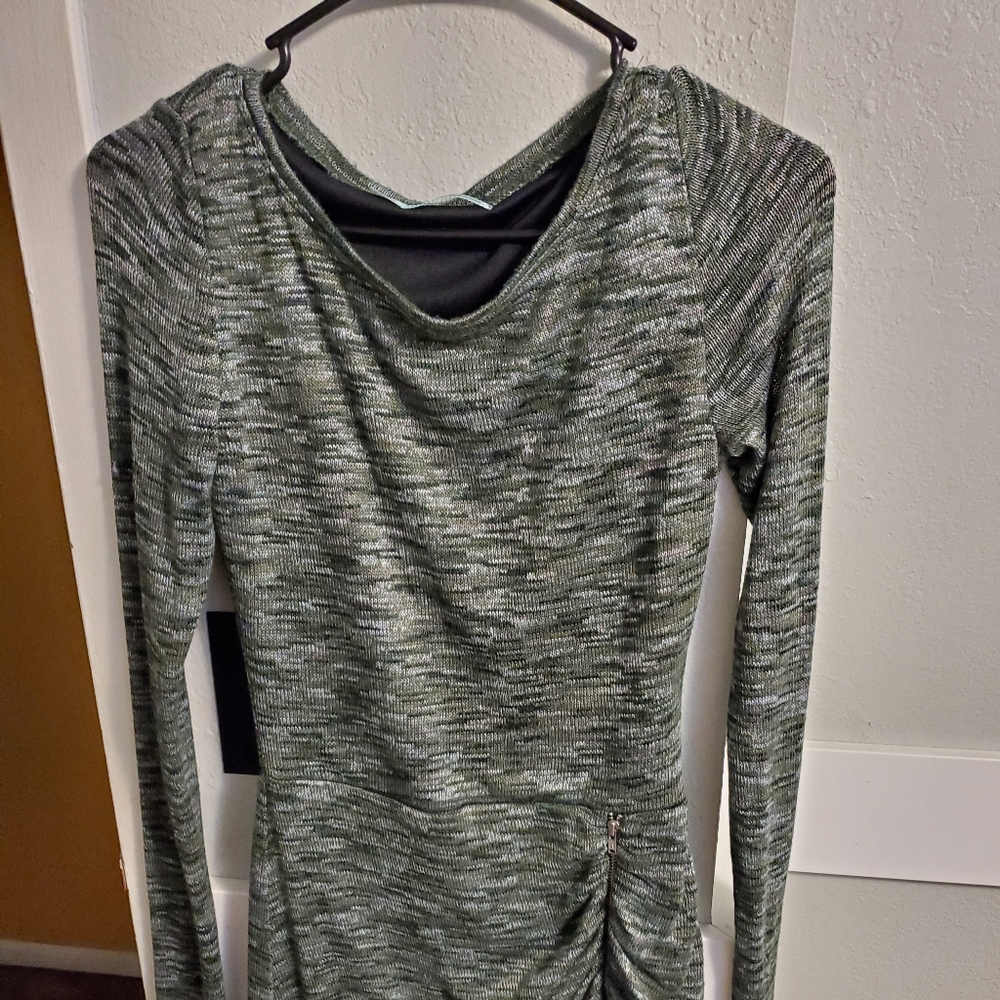 Maurices Grey Fitted Dress